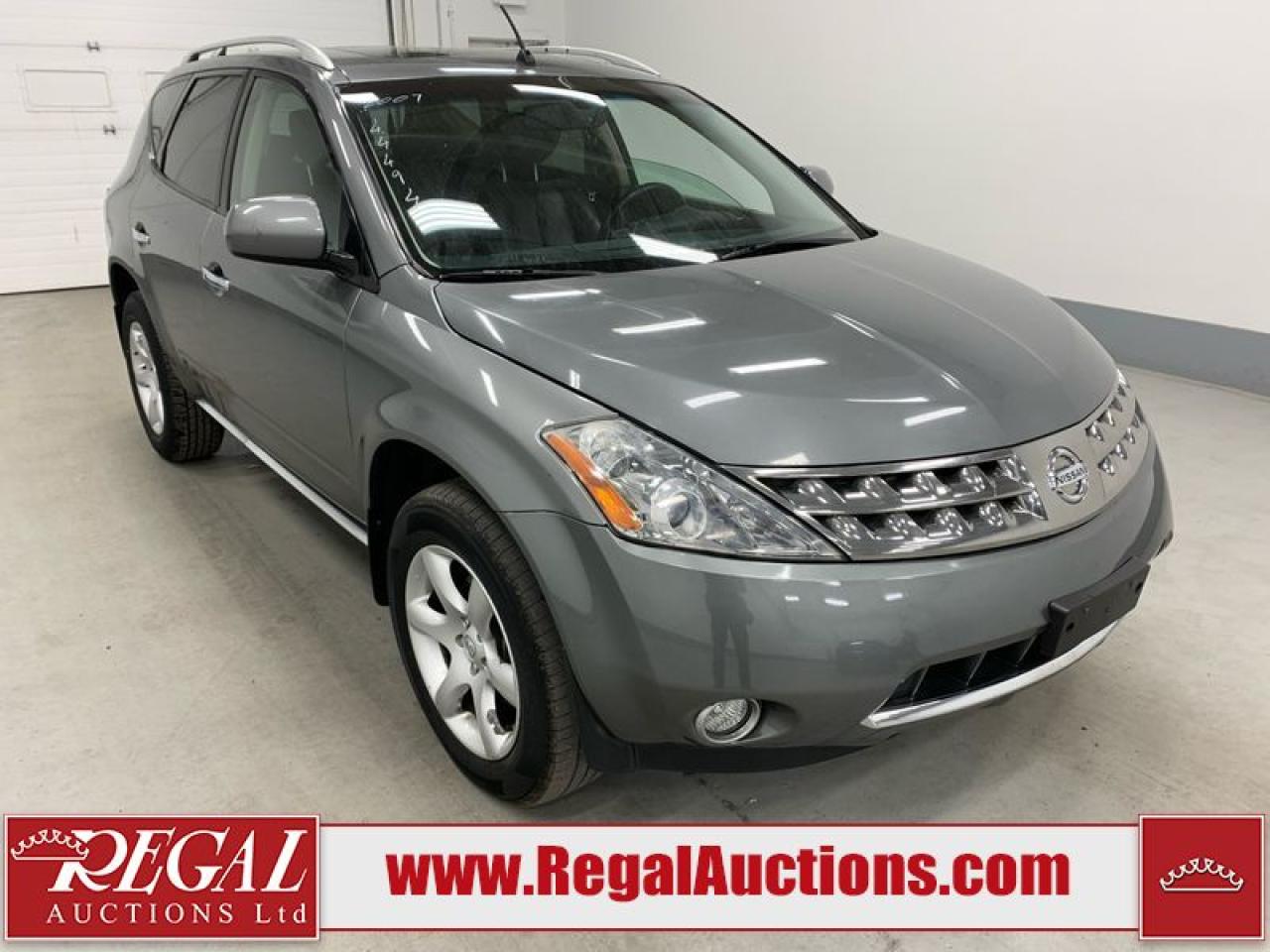 Used 2007 Nissan Murano SE for sale in Calgary, AB