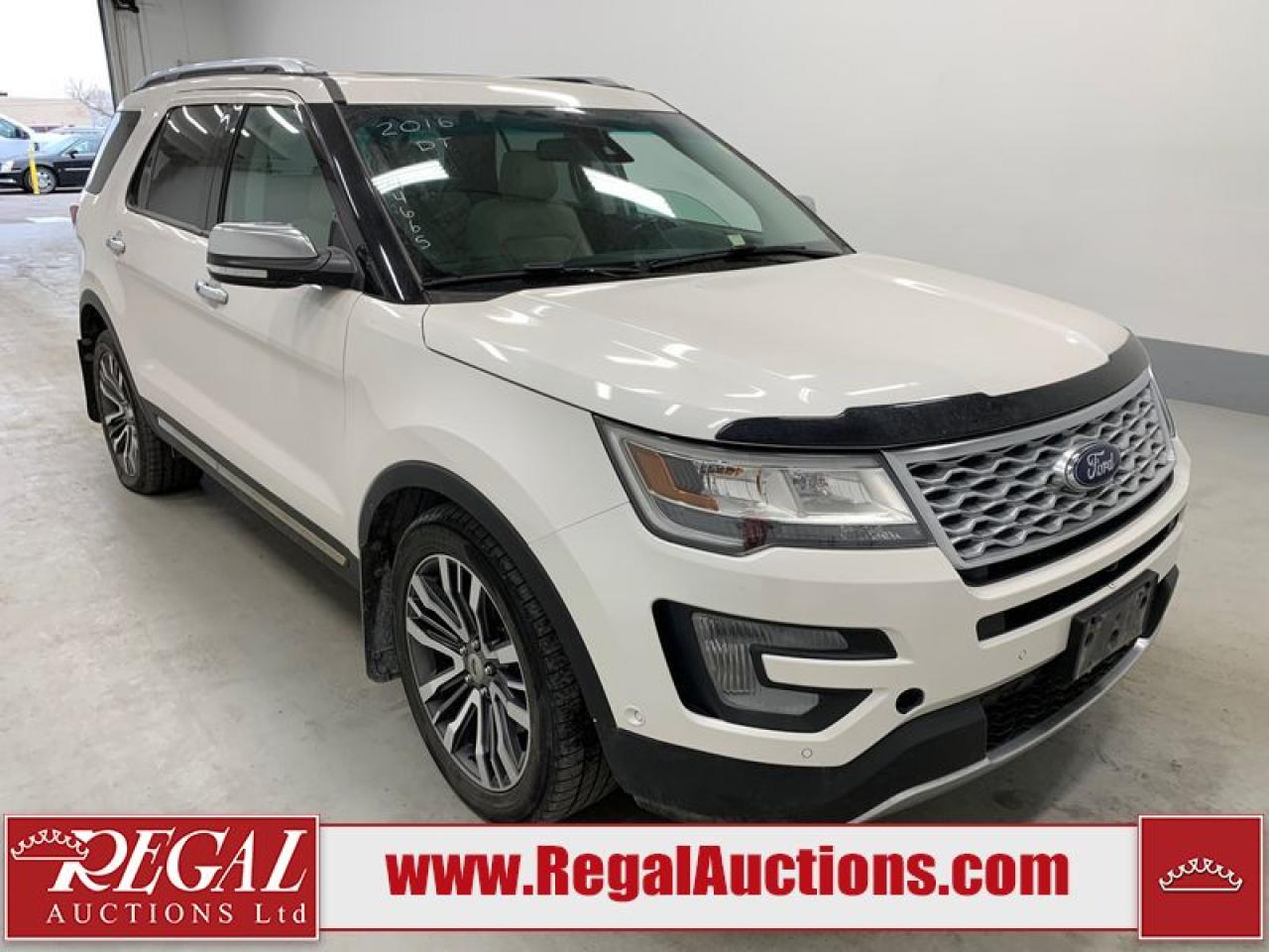 Used 2016 Ford Explorer Platinum for sale in Calgary, AB