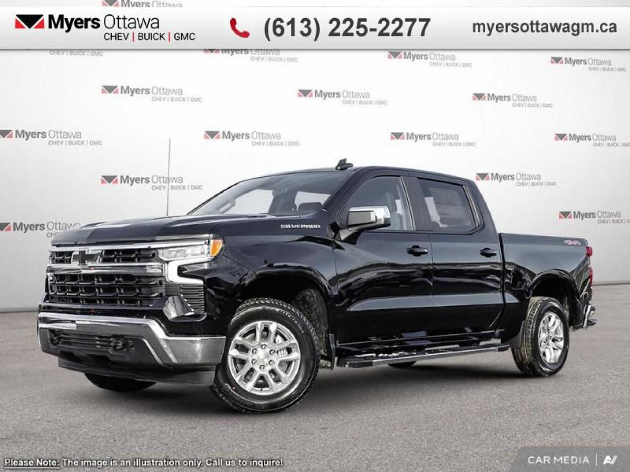 New 2025 Chevrolet Silverado 1500 LT  LT, CREW, 3.0 DURAMAX, ASSIST STEPS for sale in Ottawa, ON