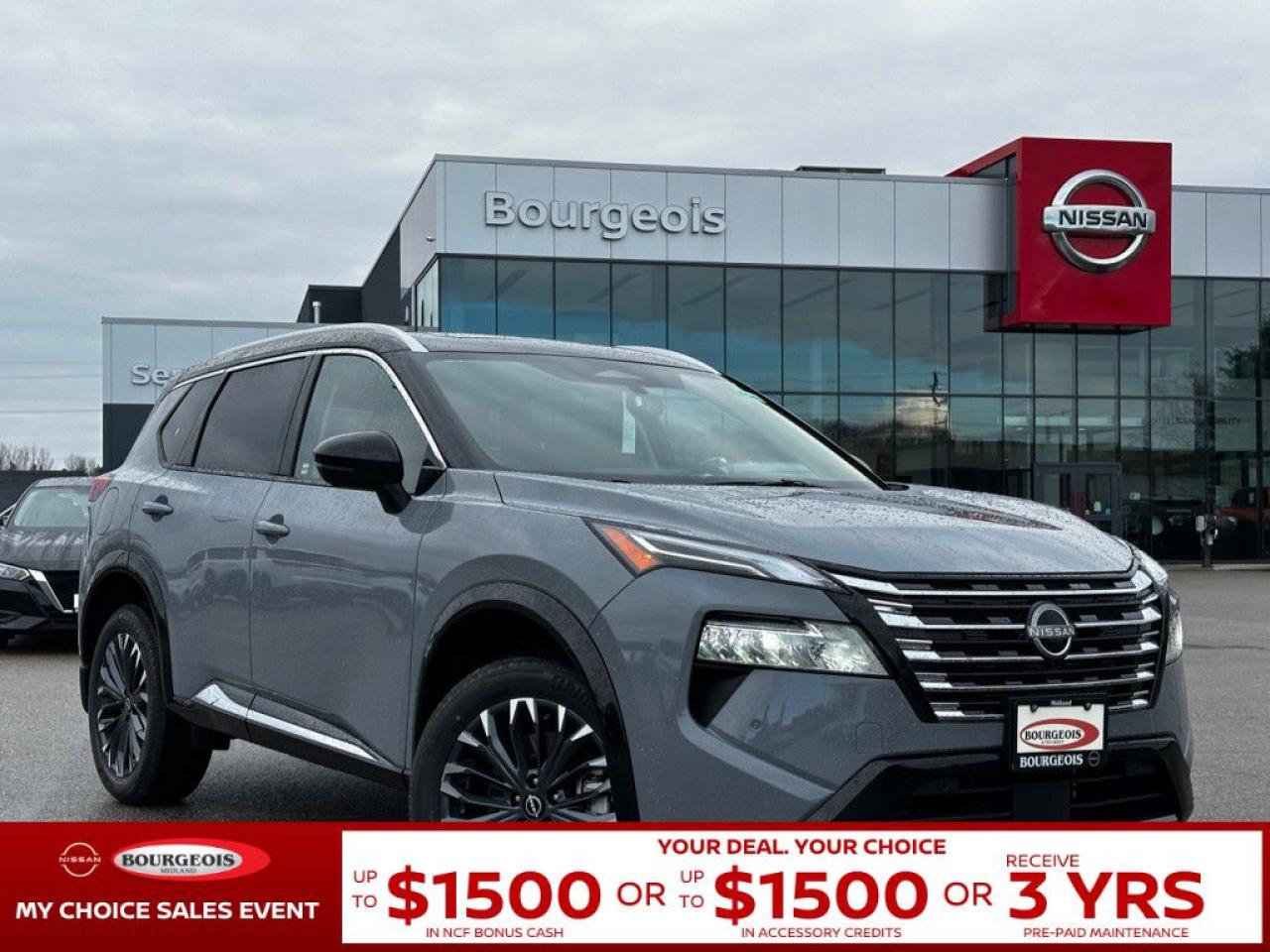 New 2025 Nissan Rogue AWD Platinum for sale in Midland, ON