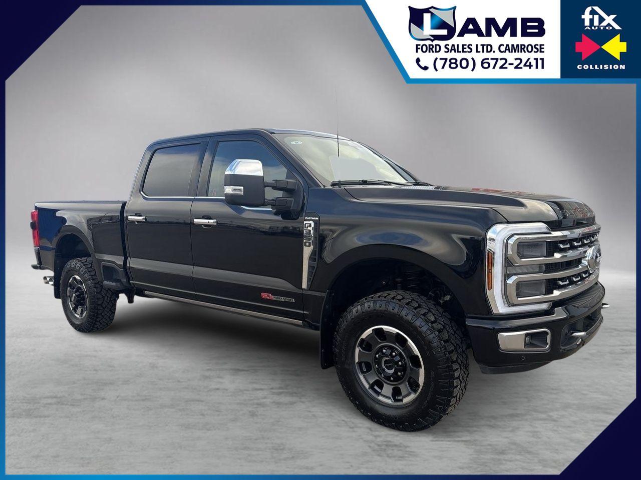 Used 2024 Ford F-350 Super Duty SRW PLATINUM for sale in Camrose, AB