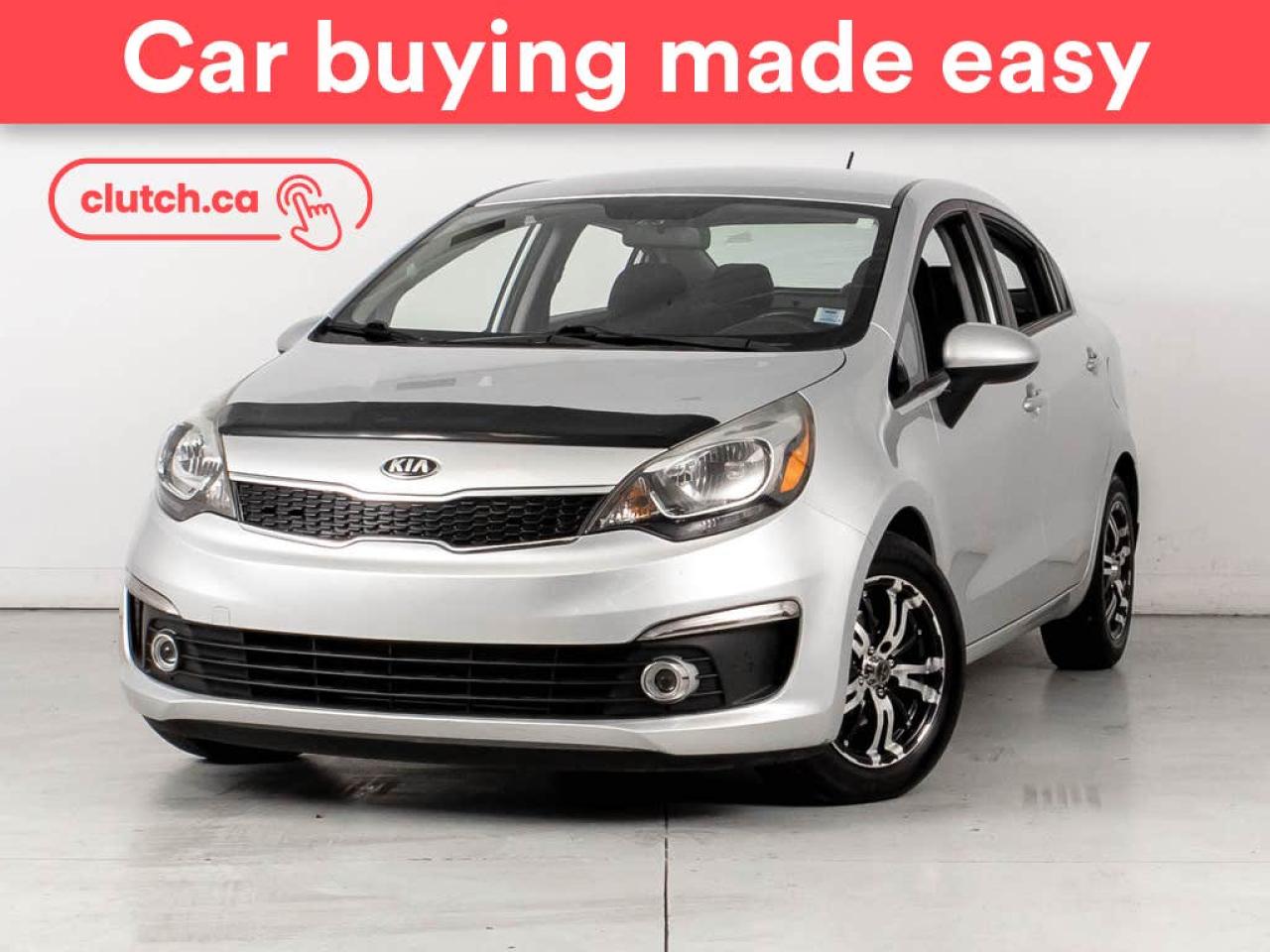 Used 2017 Kia Rio EX w/ Heated Front Seats, Power, Power Windows, A/C for sale in Bedford, NS