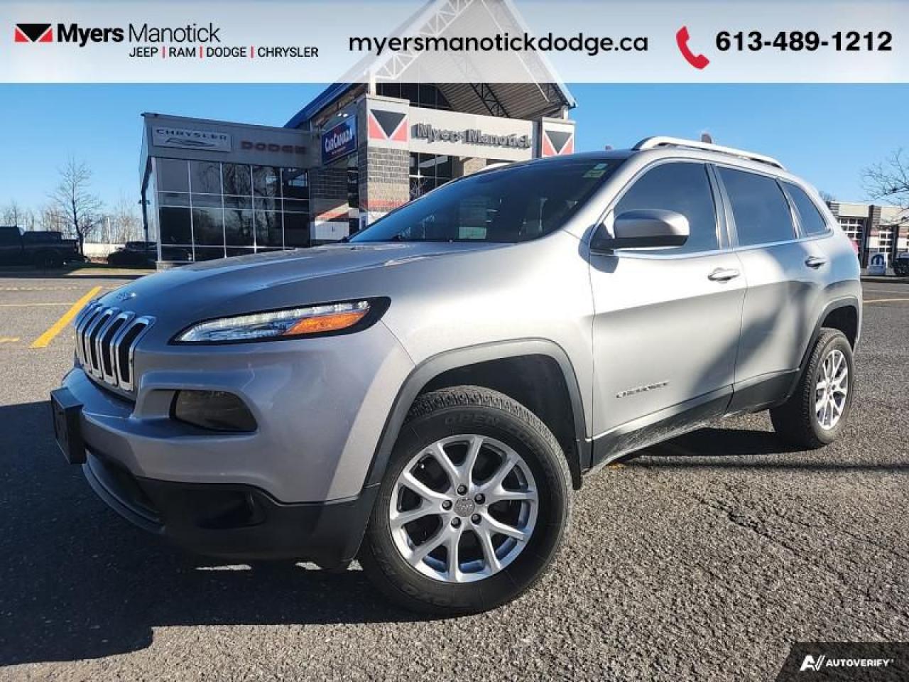 Used 2015 Jeep Cherokee North  - Bluetooth -  Fog Lamps - $79.45 /Wk for sale in Ottawa, ON