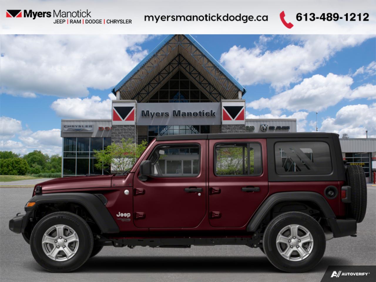 Used 2021 Jeep Wrangler Sport Altitude Unlimited for sale in Ottawa, ON