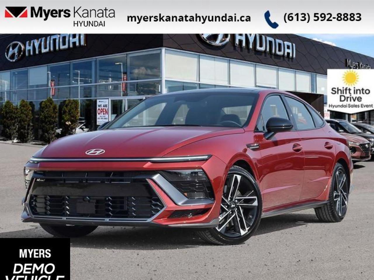 Used 2025 Hyundai Sonata N-Line Ultimate AWD  -  Premium Audio - $145.15 /Wk for sale in Kanata, ON