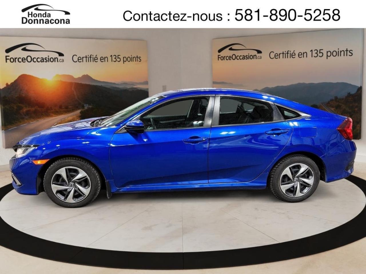 Used 2021 Honda Civic LX CVT for sale in Donnacona, QC