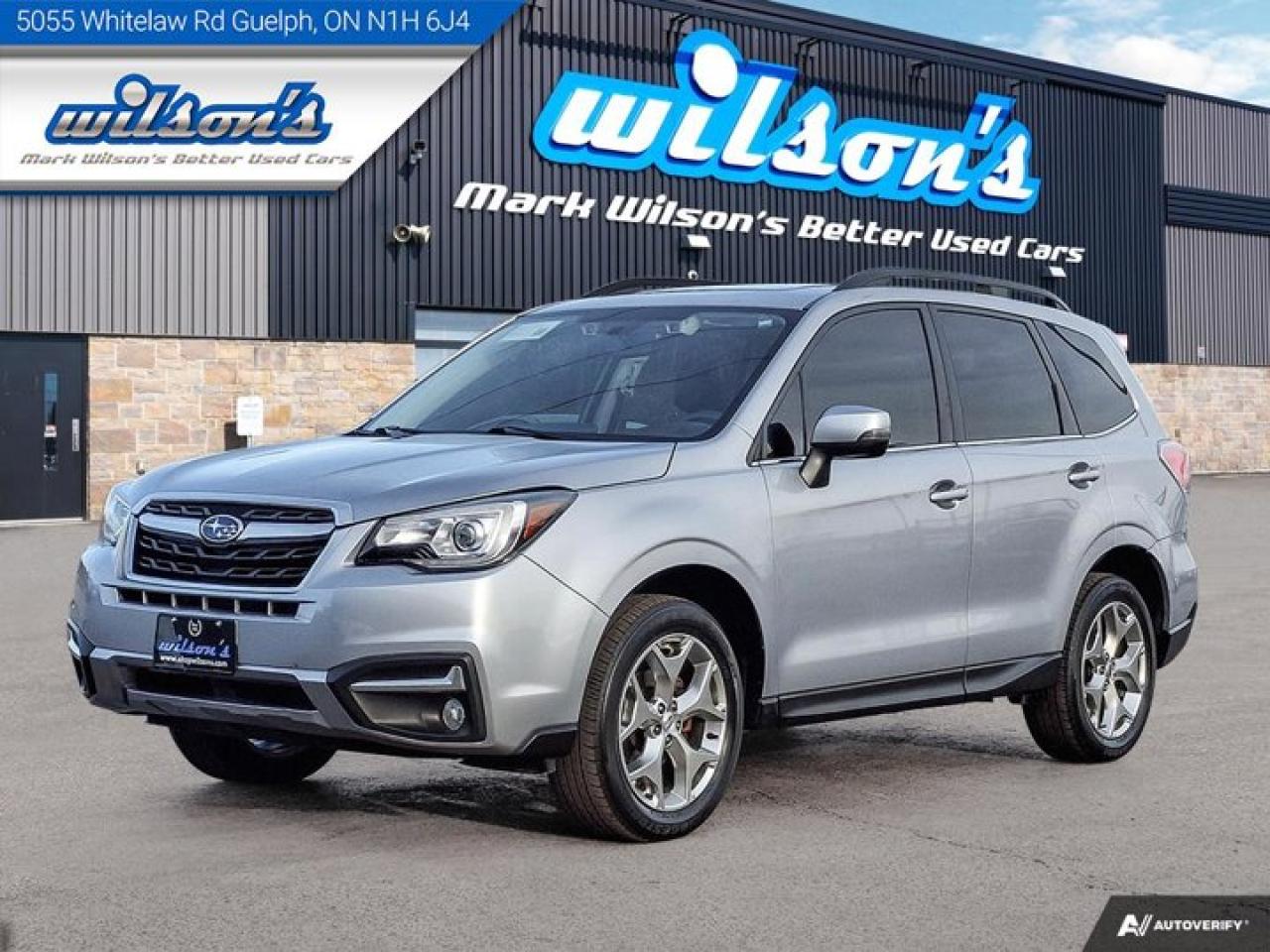 Used 2017 Subaru Forester i Limited w/Tech Pkg  - Navigation | Pano Sunroof | Leather | Memory Seats | Power Liftgate & more!! for sale in Guelph, ON