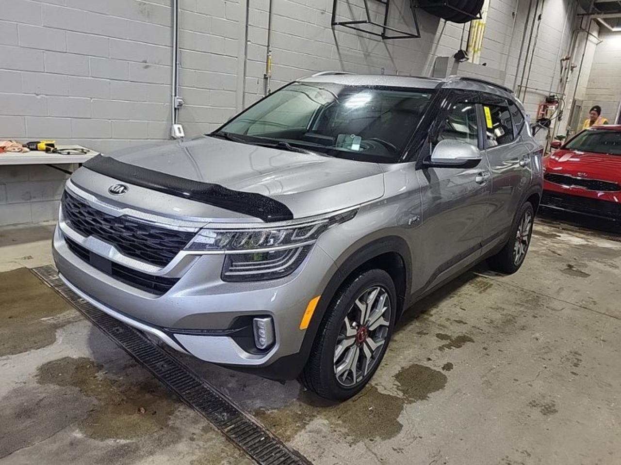 Used 2021 Kia Seltos SX Turbo AWD | Leather | Nav | Sunroof | Cooled + Heated Seats | Heated Steering | Adaptive Cruise for sale in Guelph, ON