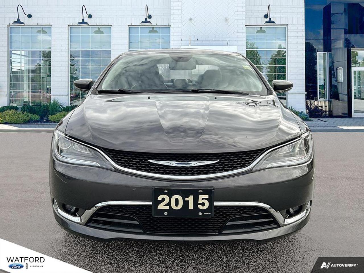 Used 2015 Chrysler 200 C for sale in Watford, ON