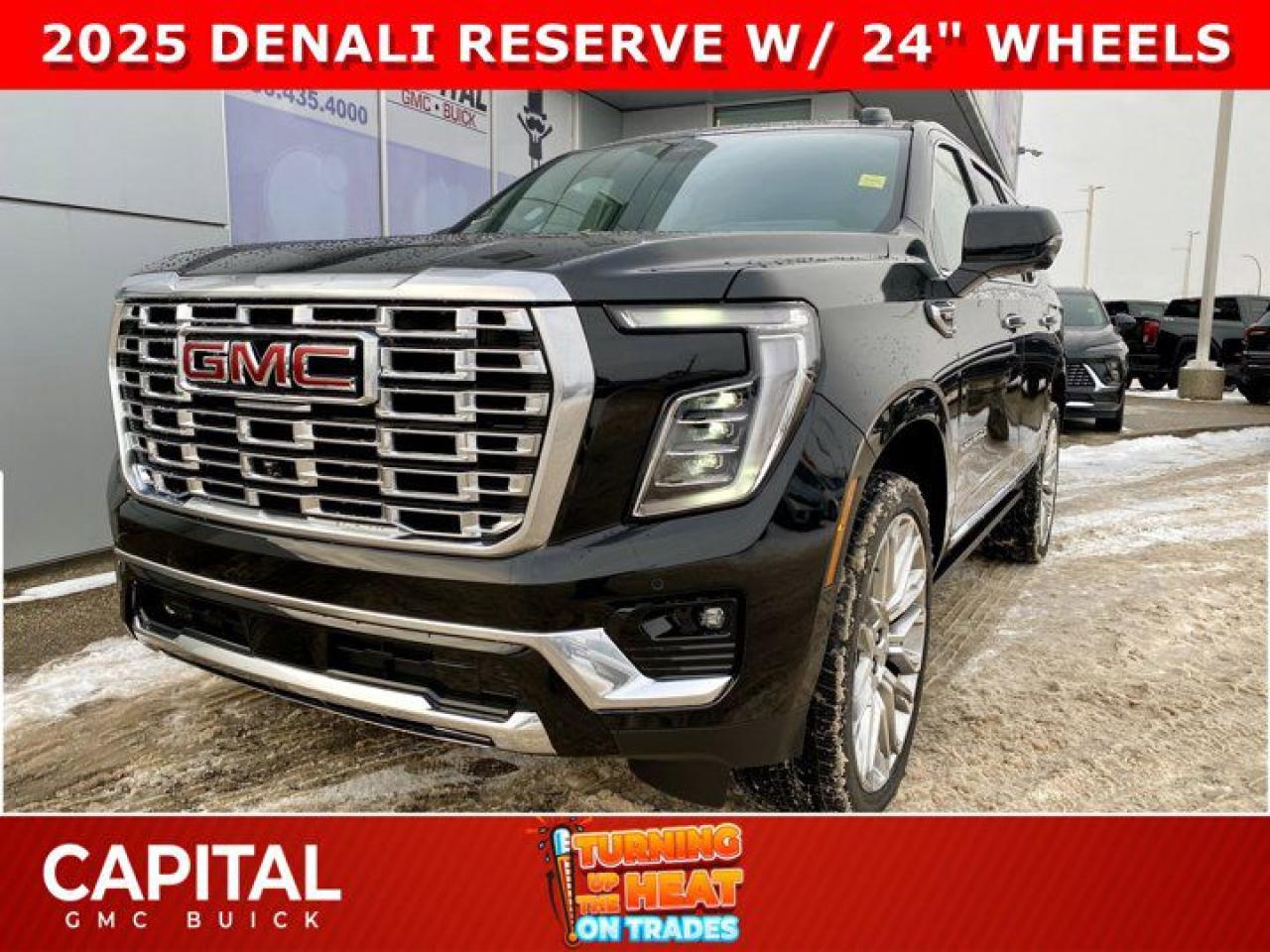 New 2025 GMC Yukon Denali 4WD for sale in Edmonton, AB