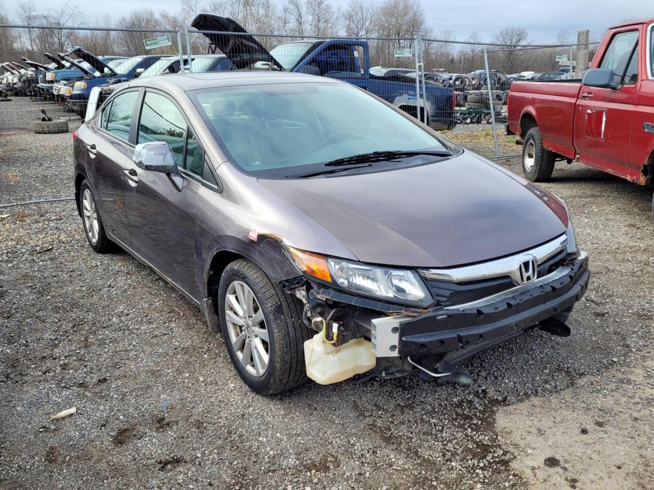 Used 2012 Honda Civic EX-L for sale in Peterborough, ON