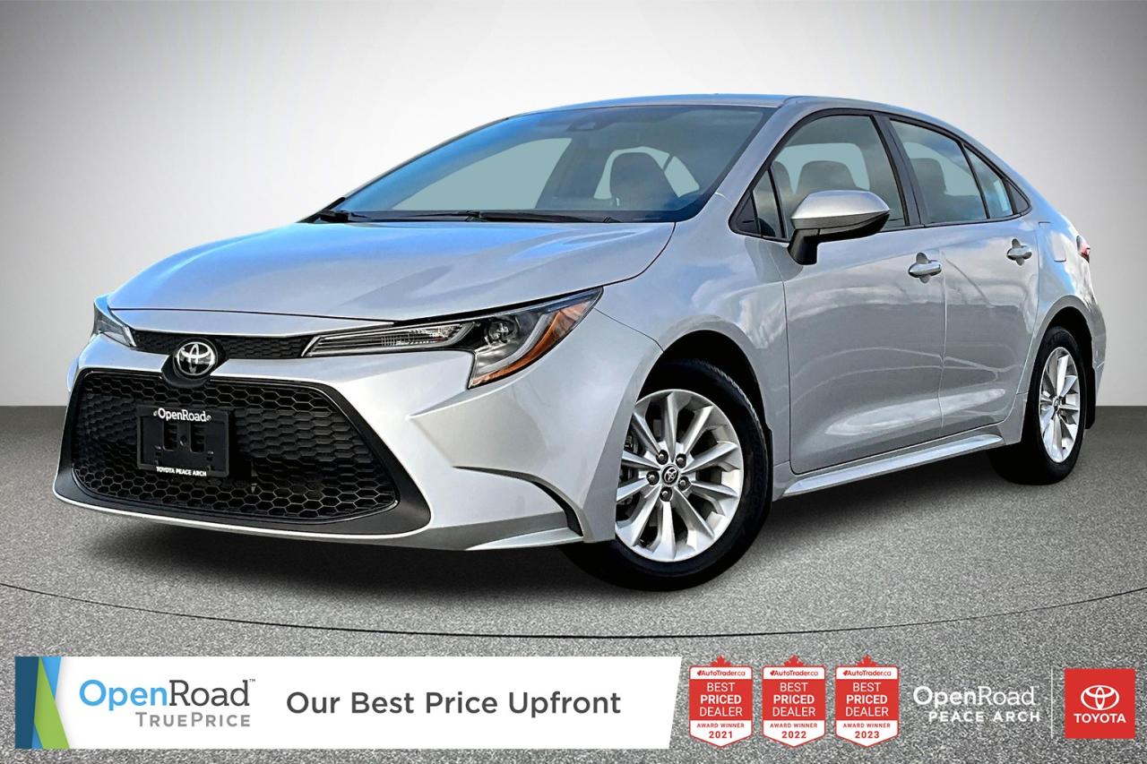 Used 2020 Toyota Corolla 4-door Sedan LE CVT for sale in Surrey, BC