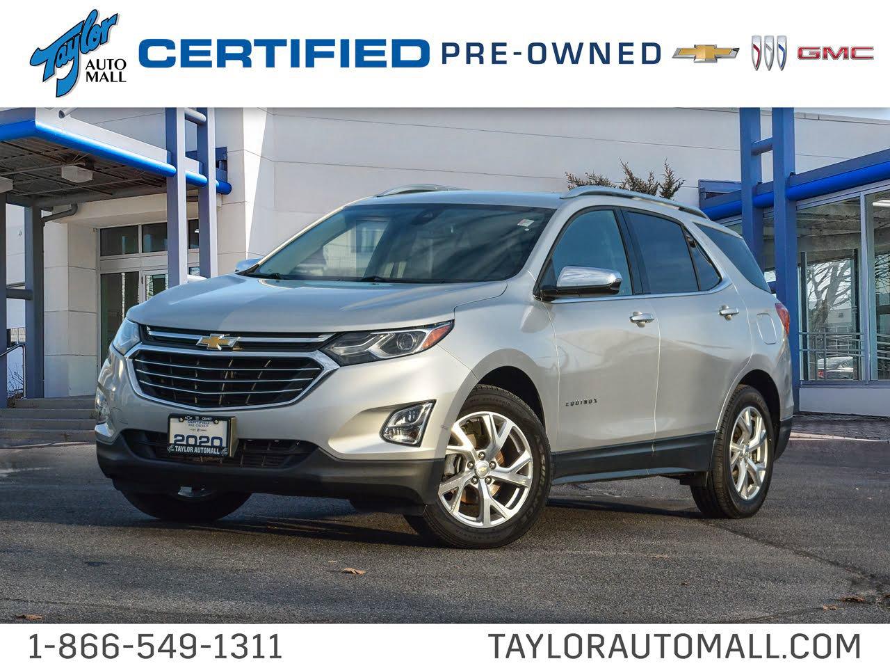 Used 2020 Chevrolet Equinox Premier- Certified - Leather Seats - $147 B/W for sale in Kingston, ON