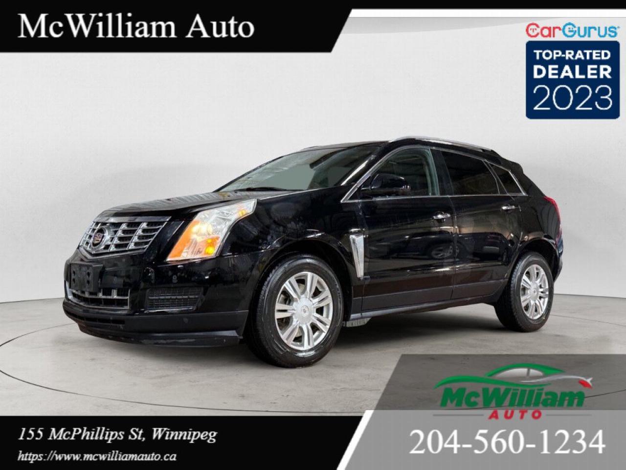 <br>This 2016 Cadillac SRX is a standout choice! With its luxurious features, stylish design, and impressive AWD capability, its the perfect SUV for your next adventure. Plus, the zero accidents and local history add peace of mind. Dont miss out on this sleek black beauty with a leather interior and back-up camera - its ready to elevate your driving experience!