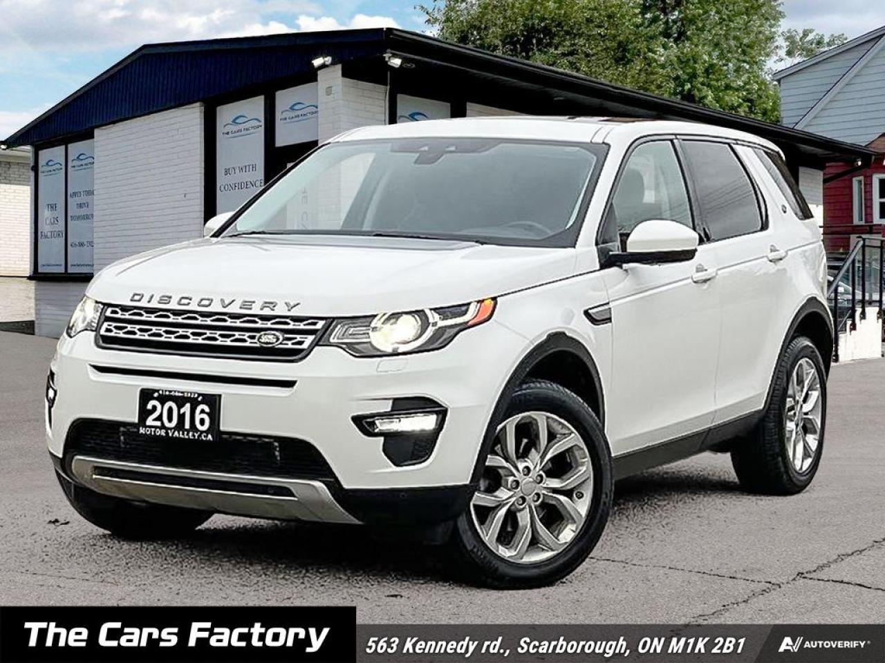 Used 2016 Land Rover Discovery Sport 4WD Sport HSE Only 083,083KM Loaded! for sale in Scarborough, ON