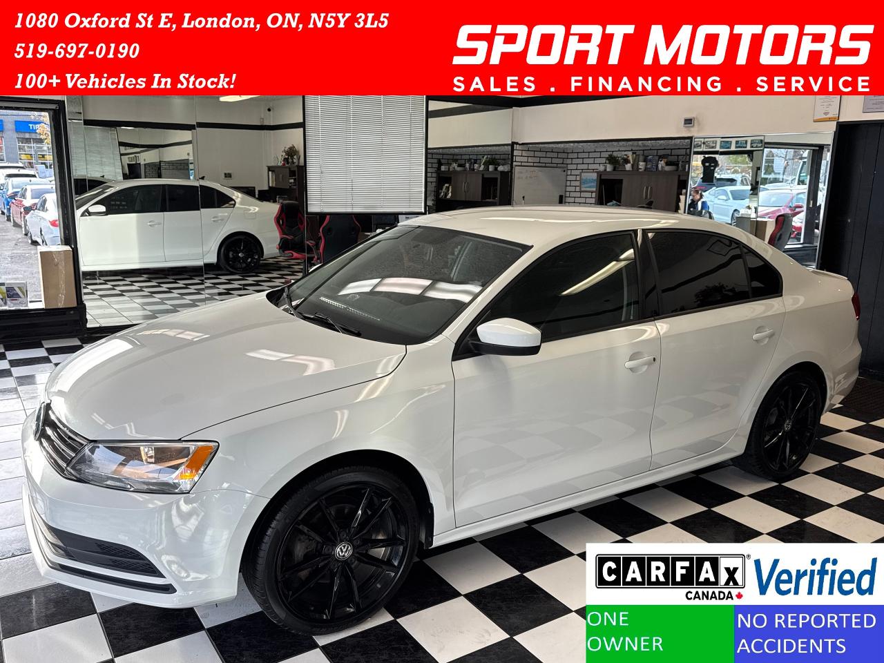 Used 2017 Volkswagen Jetta Trendline+Tinted+ApplePlay+One Owner! CLEAN CARFAX for sale in London, ON