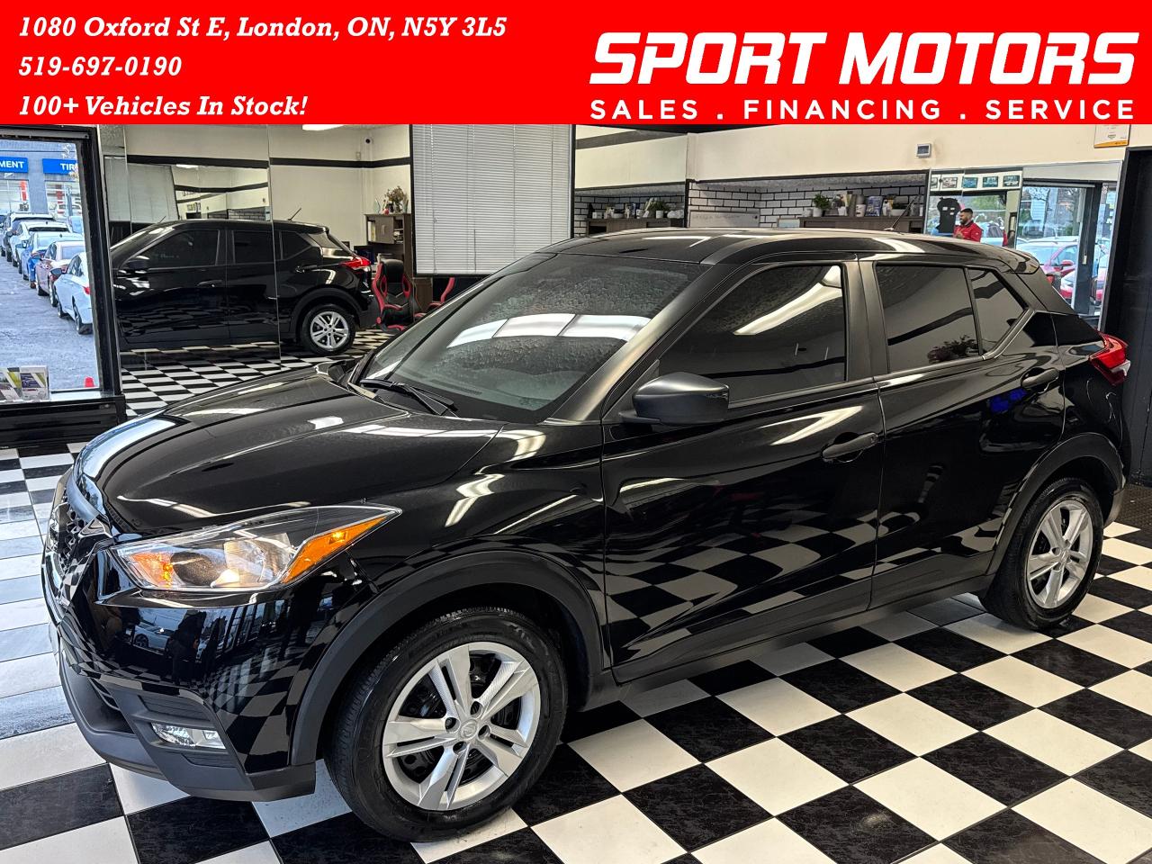 2019 Nissan Kicks S+Camera+Bluetooth+A/C+Cruise Control