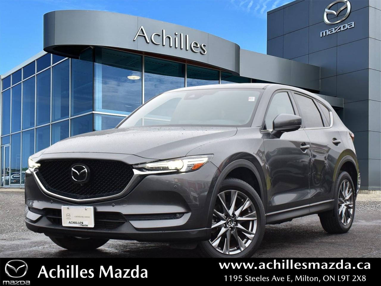 Used 2021 Mazda CX-5 Signature-AWD, Nappa Lthr, Bose, Moonroof, Loaded! for sale in Milton, ON