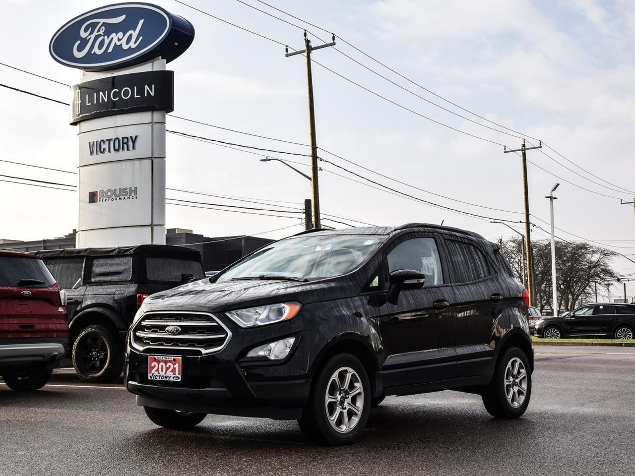 Used 2021 Ford EcoSport SE 4WD | Sunroof | BLIS | Navigation | for sale in Chatham, ON