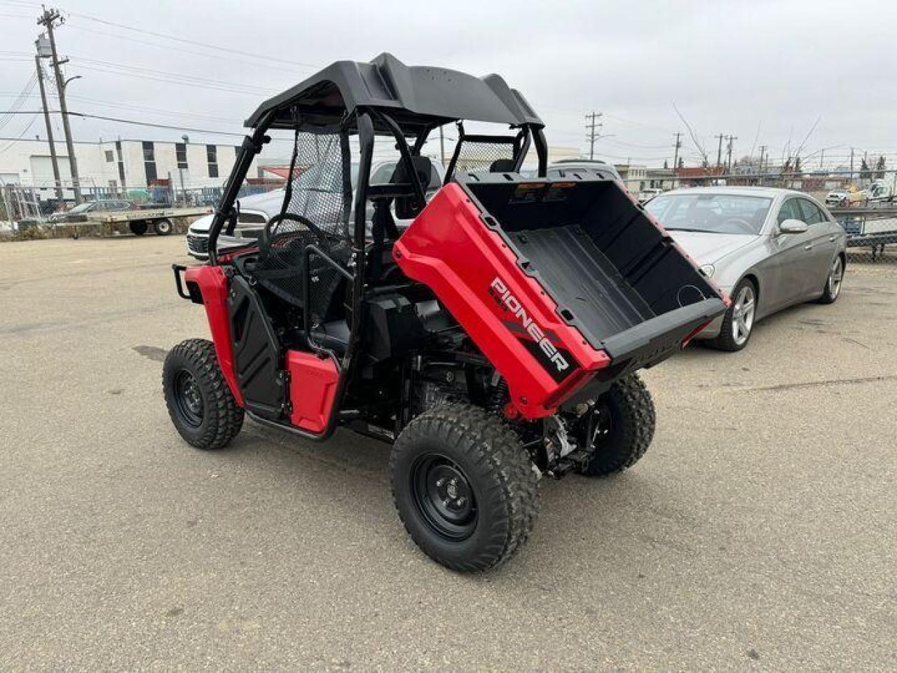 2025 Honda Pioneer 520 $111 B/W - Photo #2