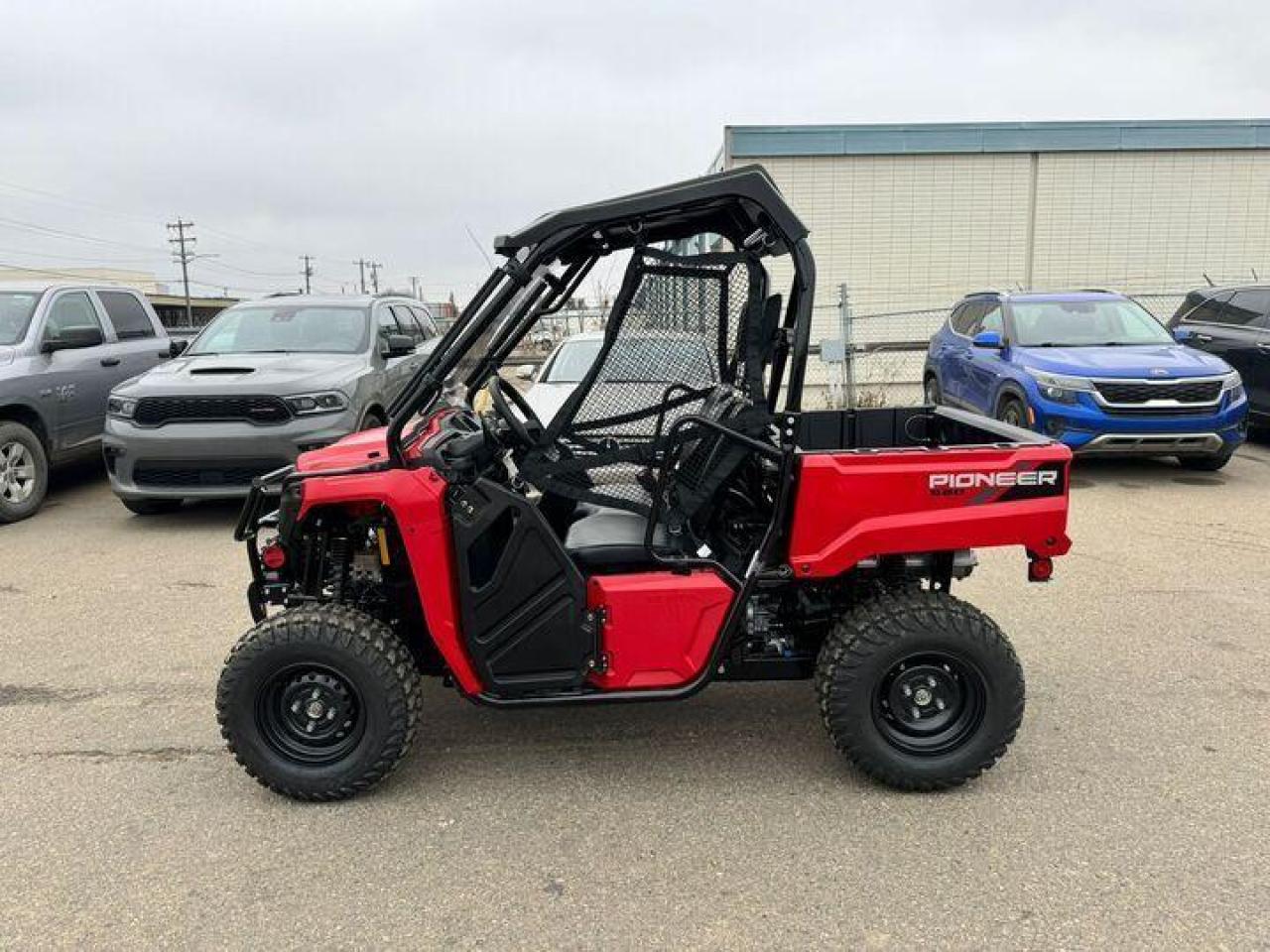 2025 Honda Pioneer 520 $111 B/W - Photo #3