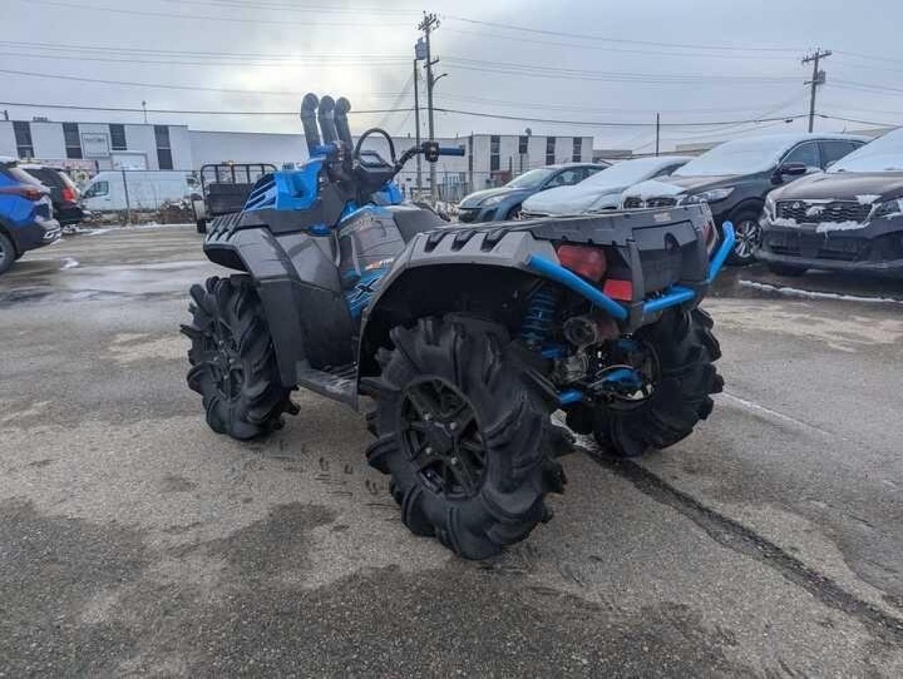 2023 Polaris Sportsman XP 1000 High Lifter Edition $101 B/W - Photo #3