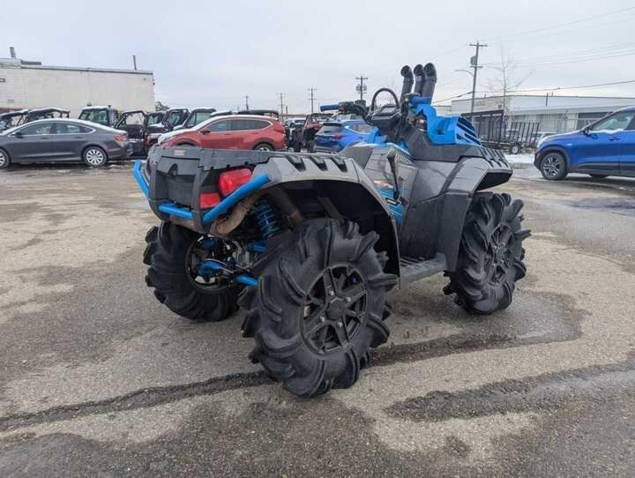 2023 Polaris Sportsman XP 1000 High Lifter Edition $101 B/W - Photo #5