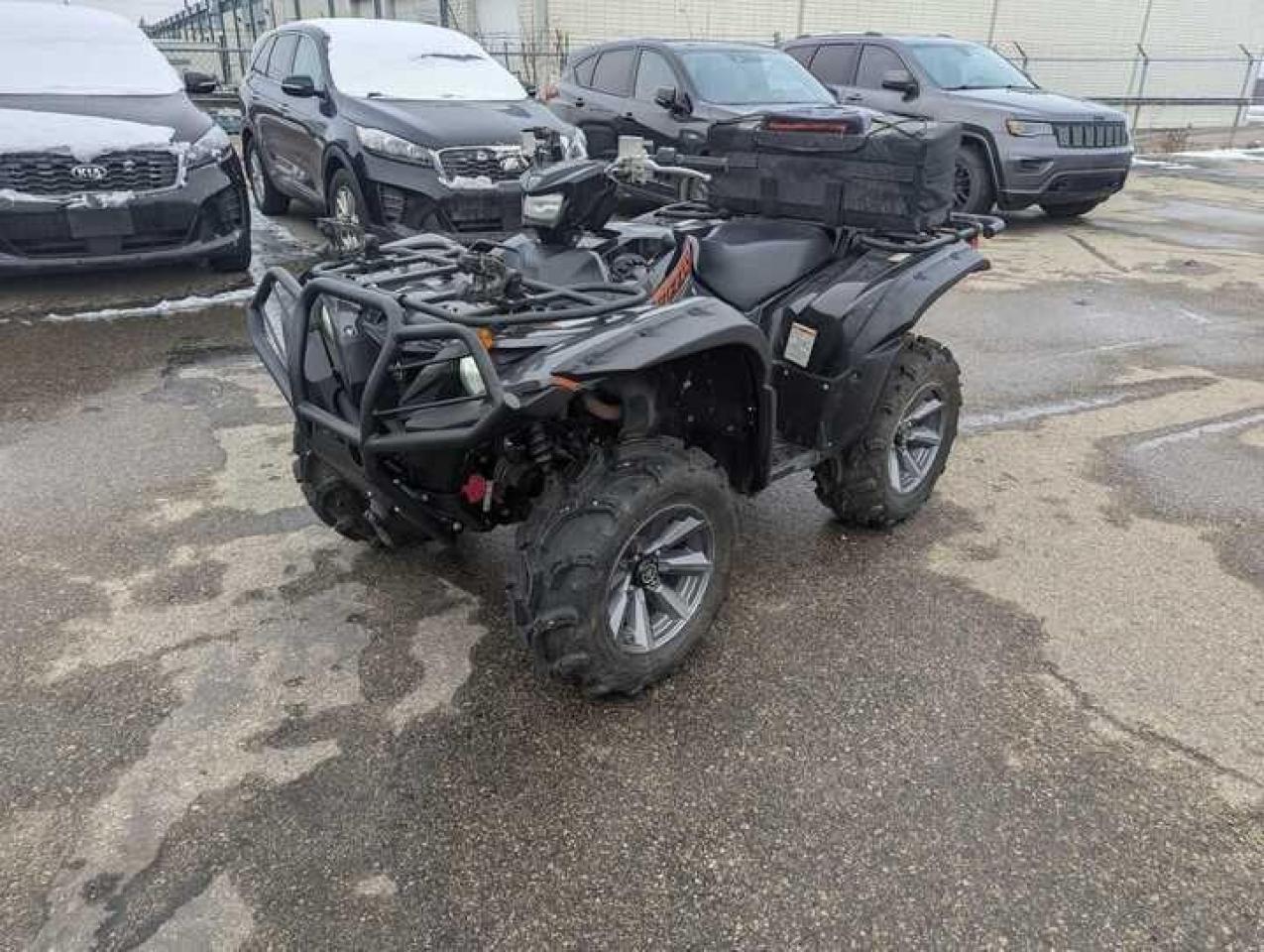 2021 Yamaha Grizzly 700 EPS SE $108 B/W - Photo #8