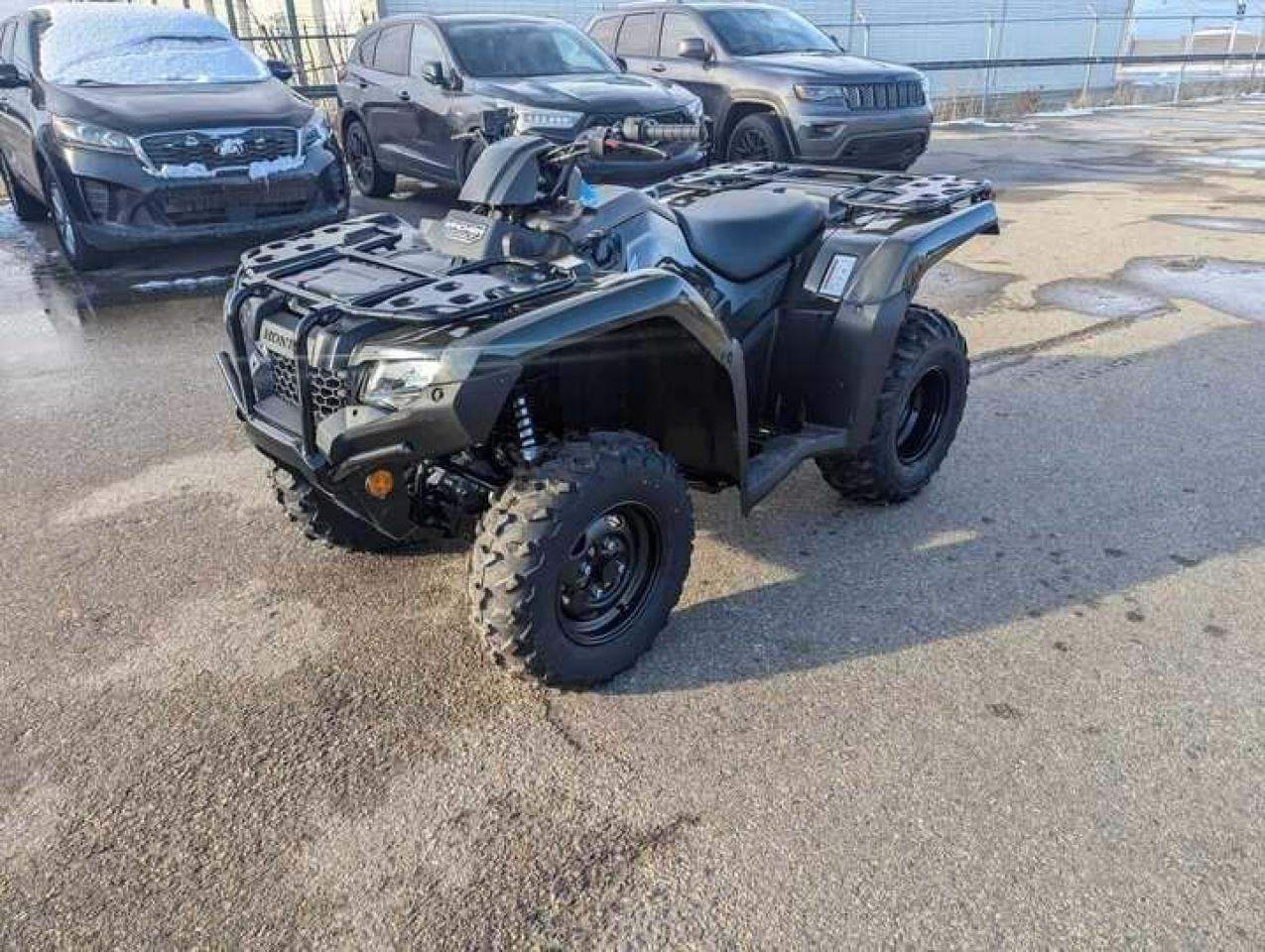 2025 Honda Rancher 420 $98 B/W - Photo #1