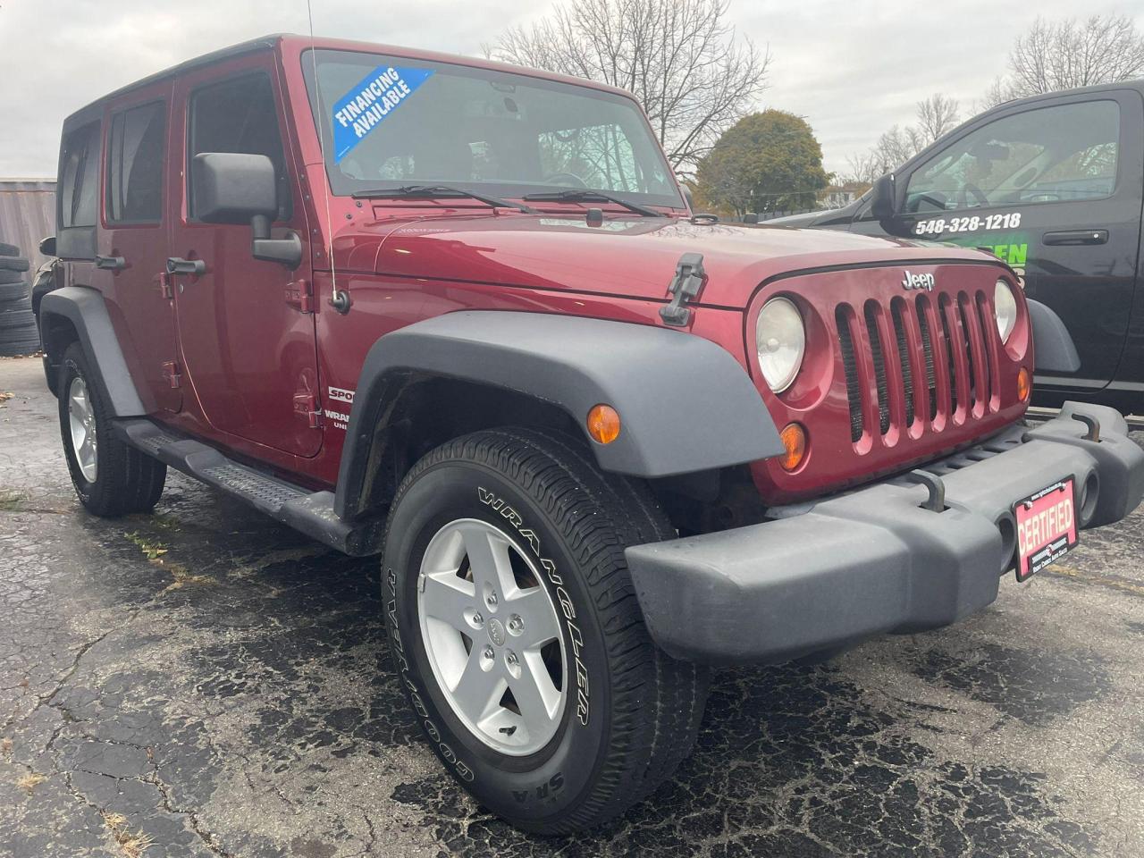 Used 2013 Jeep Wrangler 4WD 4dr Sport for sale in Brantford, ON