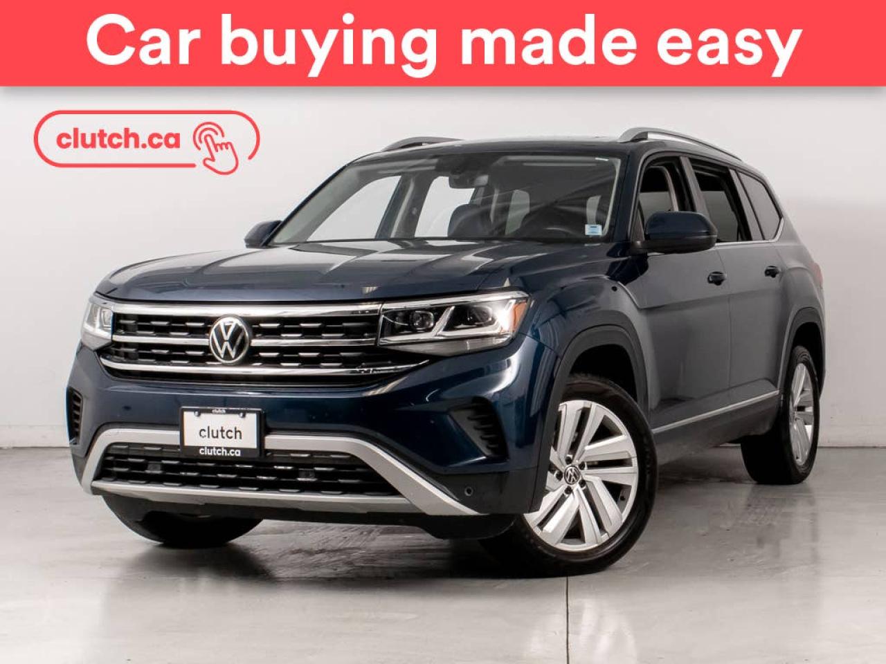 Used 2021 Volkswagen Atlas Highline AWD w/Apple CarPlay & Android Auto, Leather Seats, Navigation for sale in Bedford, NS