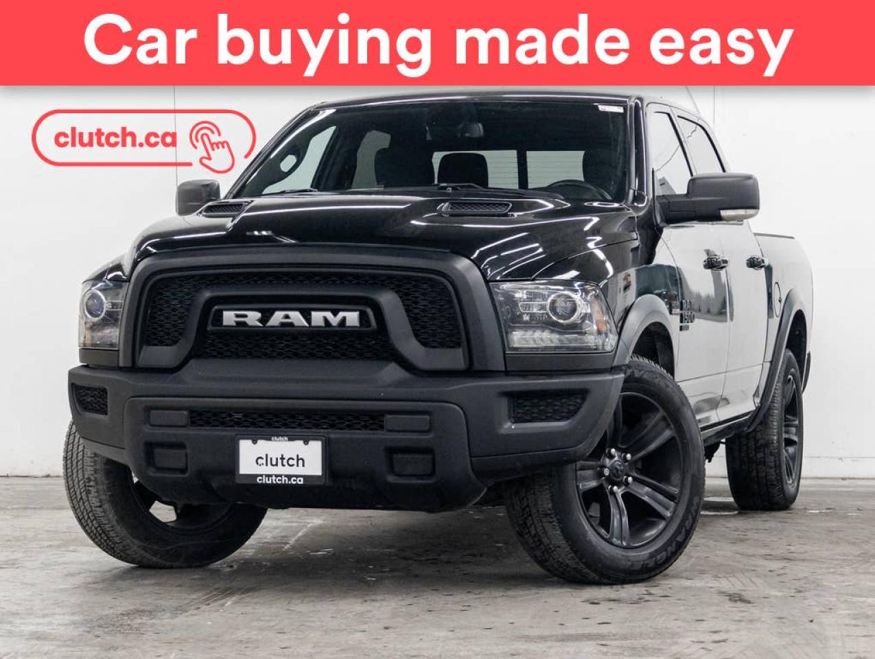 Used 2022 RAM 1500 Classic Warlock Crew Cab 4x4 w/ Apple CarPlay, Dual Zone A/C, Rearview Cam for sale in Toronto, ON