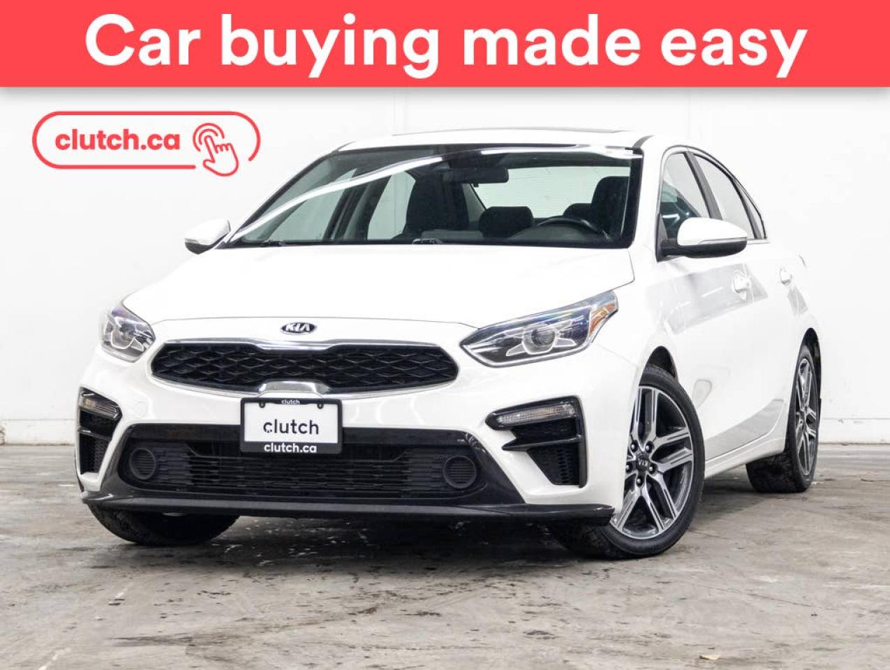 Used 2020 Kia Forte EX+ w/ Apple CarPlay & Android Auto, A/C, Power Sunroof for sale in Toronto, ON