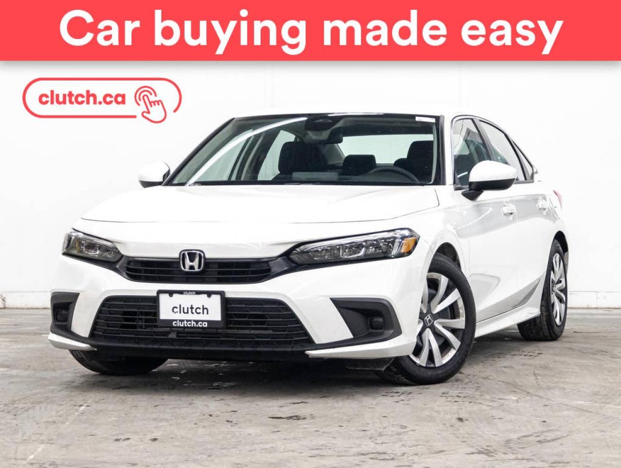 Used 2024 Honda Civic LX-B w/ Apple CarPlay & Android Auto, A/C, Rearview Cam for sale in Toronto, ON