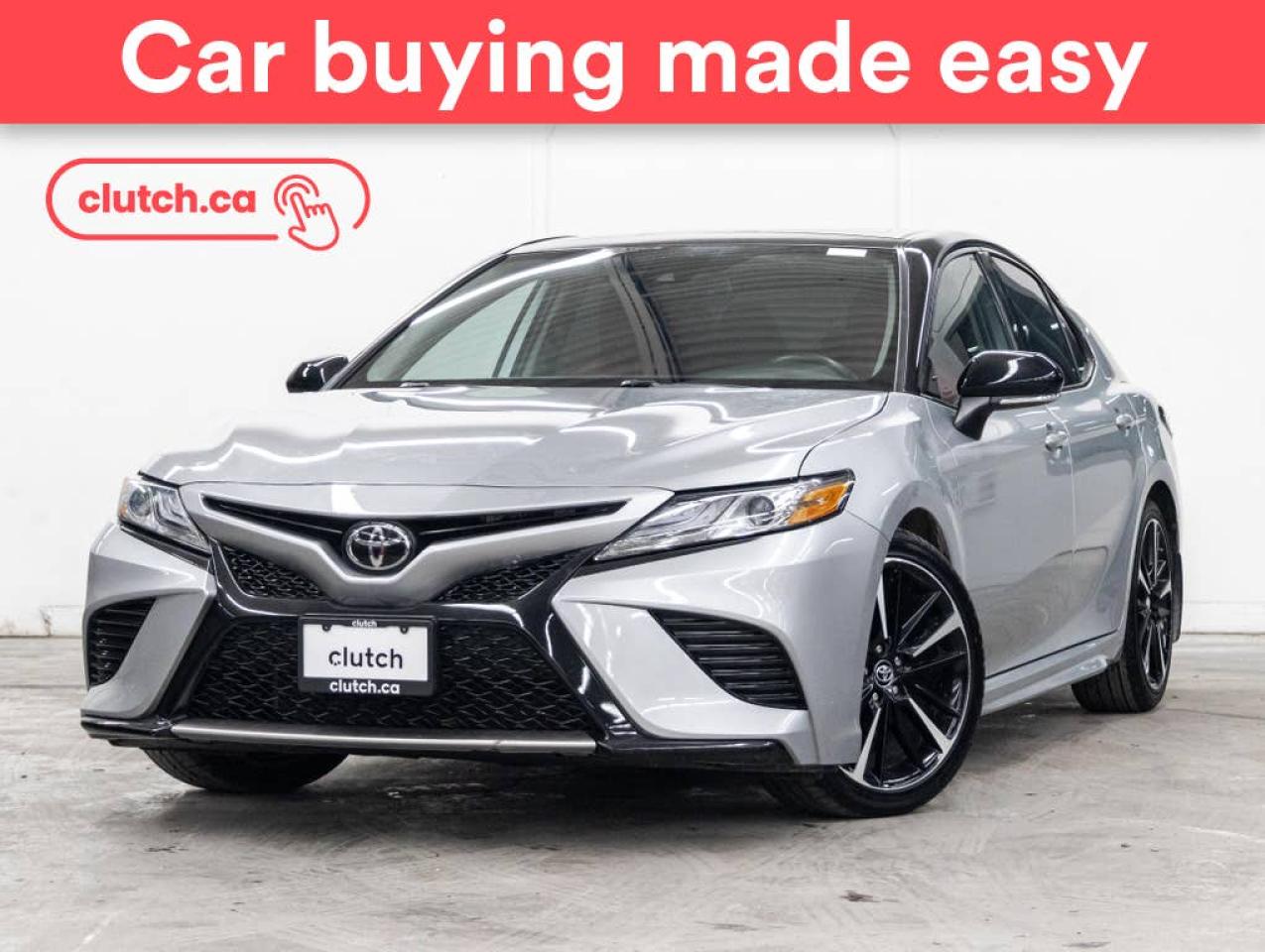 Used 2019 Toyota Camry XSE w/ Apple CarPlay, Power Sunroof, Rearview Cam for sale in Toronto, ON