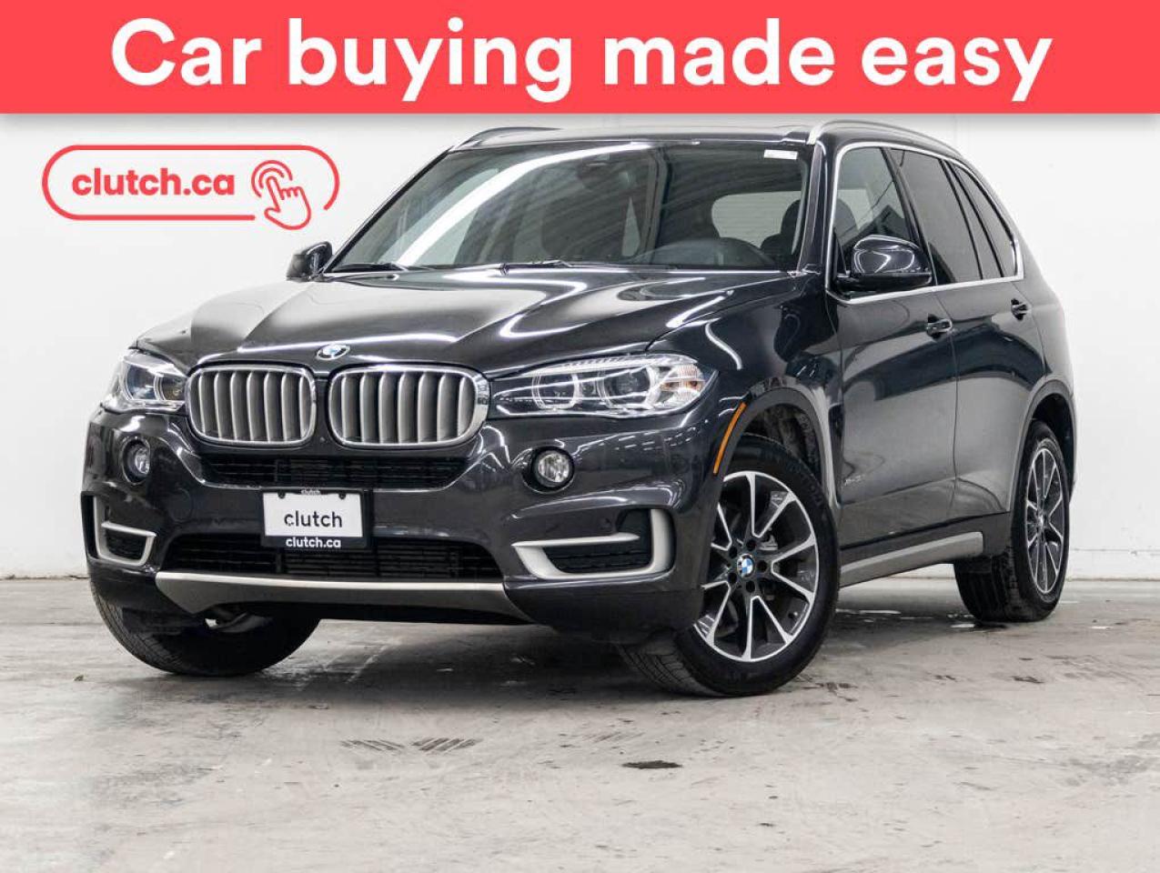 Used 2017 BMW X5 xDrive35i AWD w/ Apple CarPlay, Multi Zone A/C, Panoramic Sunroof for sale in Toronto, ON