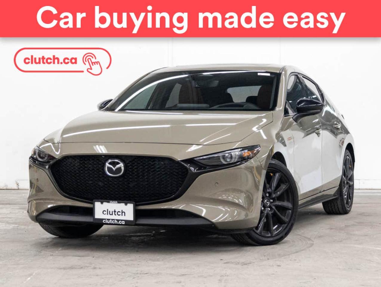 Used 2024 Mazda MAZDA3 Sport Suna Edition AWD w/ Apple CarPlay & Android Auto, Dual Zone A/C, Power Sunroof for sale in Toronto, ON