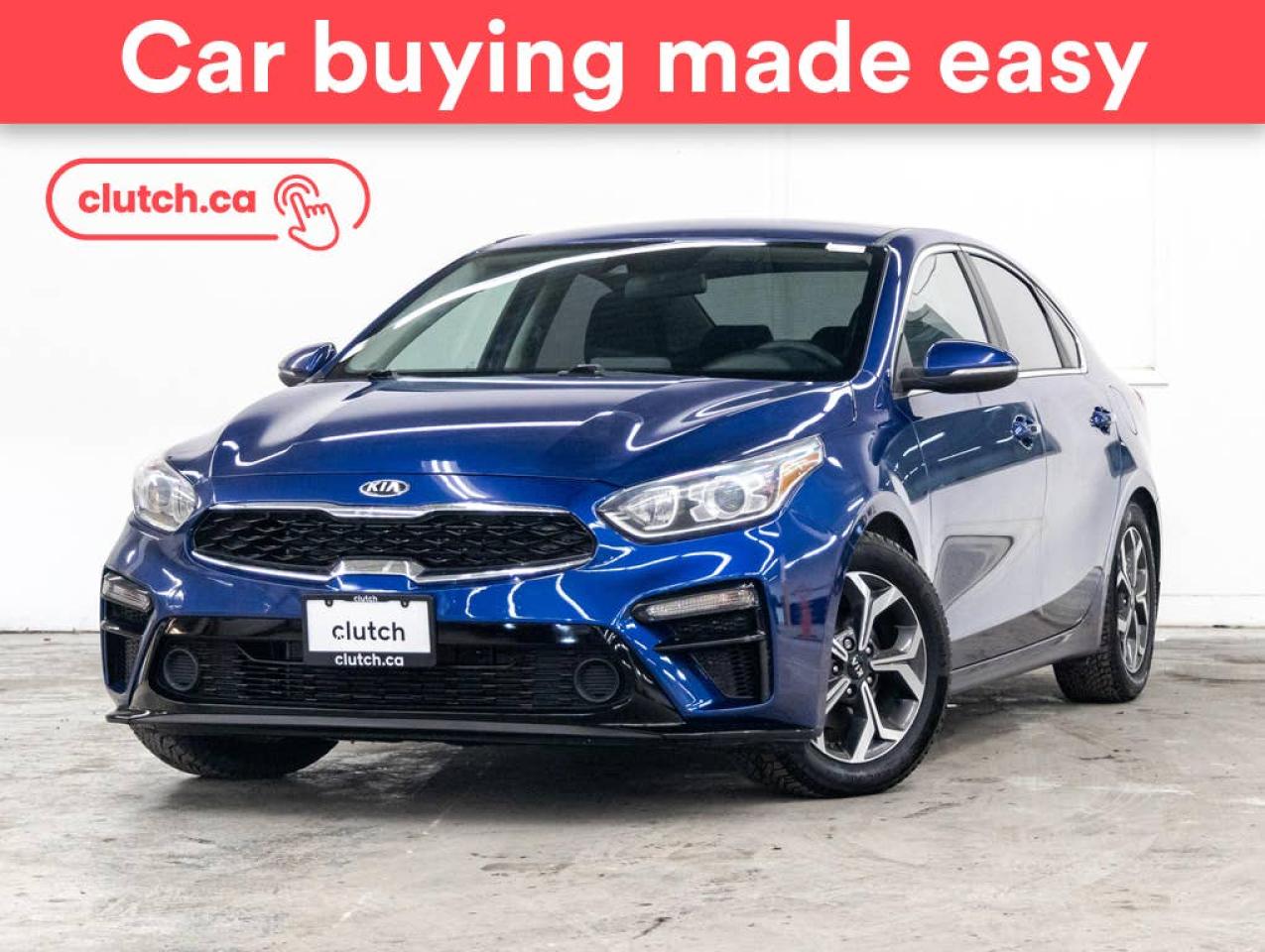 Used 2020 Kia Forte EX w/ Apple CarPlay & Android Auto, A/C, Rearview Cam for sale in Toronto, ON