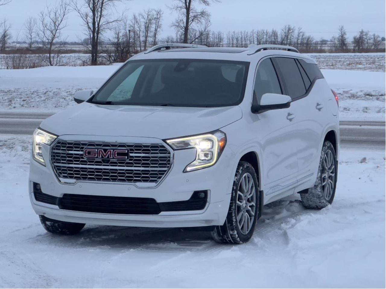 Used 2022 GMC Terrain Denali/Heated Wheel/Seats,Surround Vision,Sunroof for sale in Kipling, SK