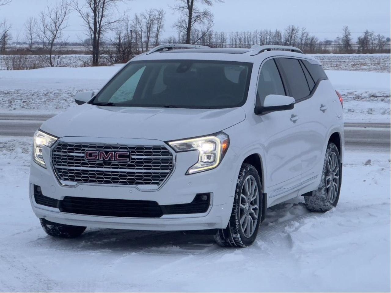 Used 2022 GMC Terrain Denali/Heated Wheel/Seats,Surround Vision,Sunroof for sale in Kipling, SK