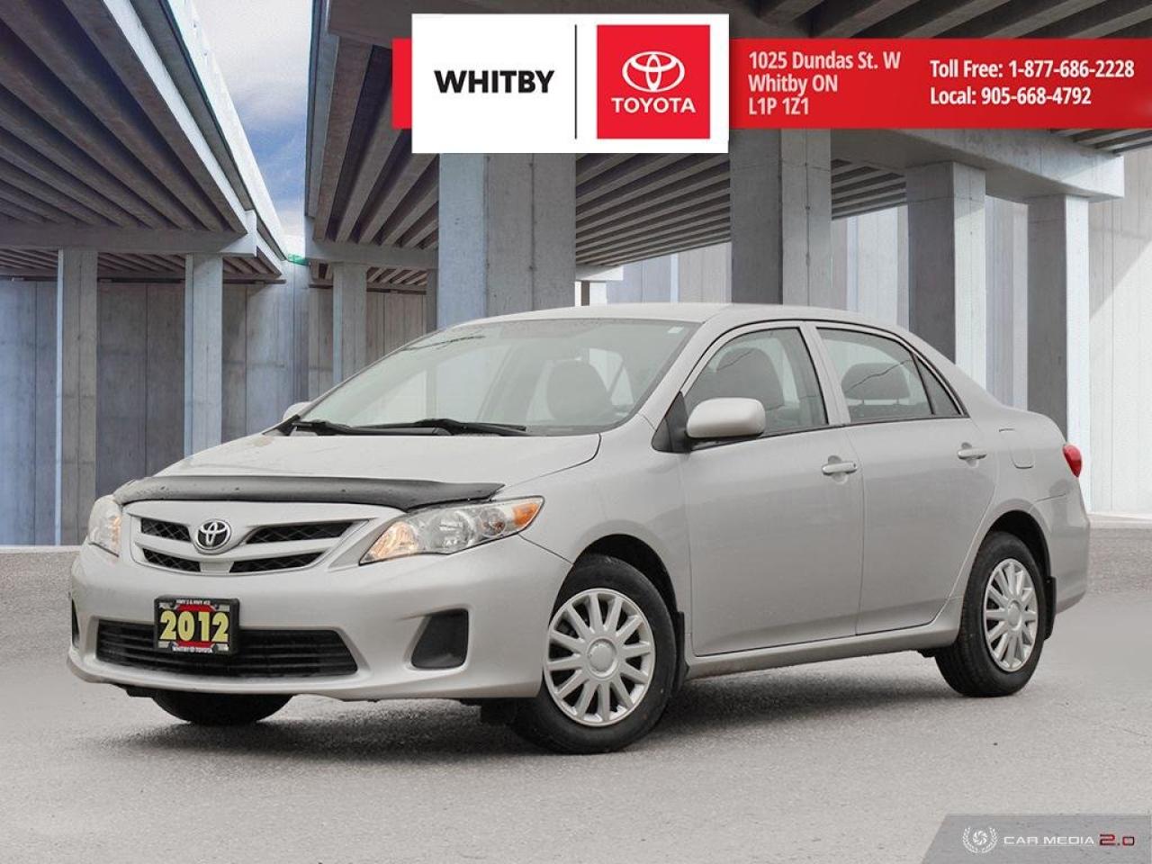 Used 2012 Toyota Corolla CE for sale in Whitby, ON