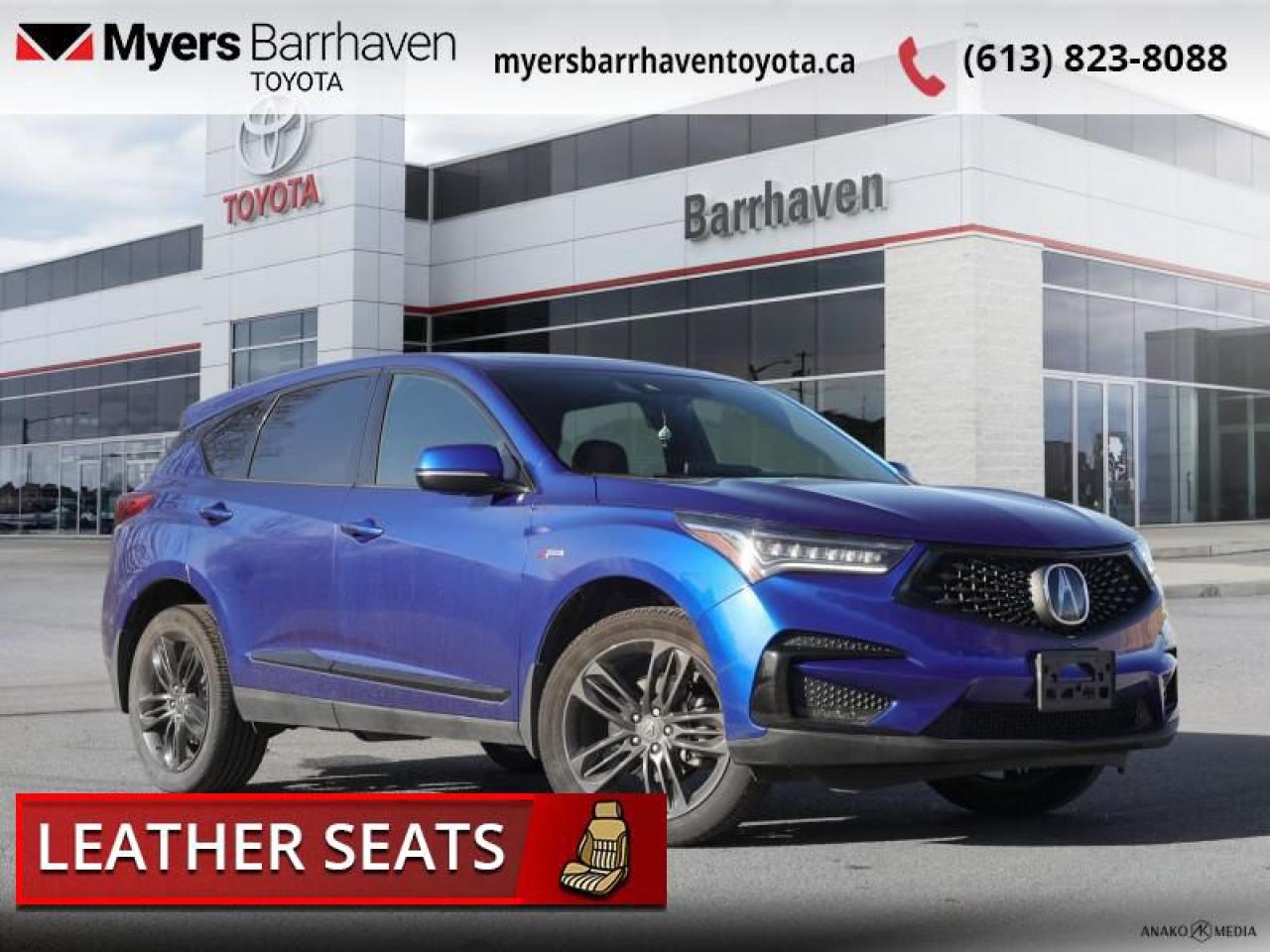 Used 2020 Acura RDX A-Spec AWD  - Cooled Seats -  Leather Seats - $267 B/W for sale in Ottawa, ON