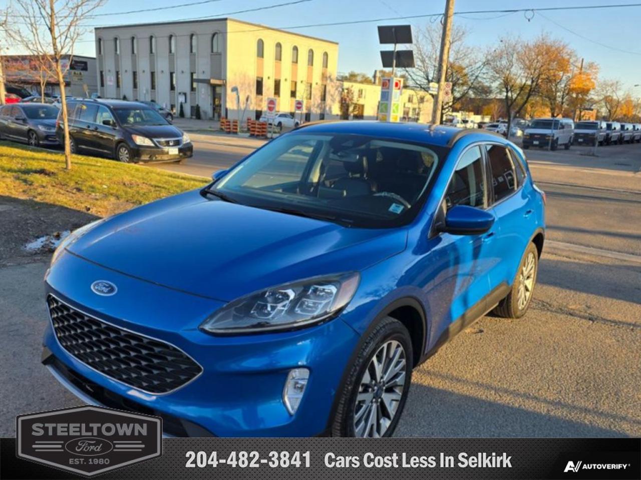 Used 2021 Ford Escape Titanium Hybrid  - Navigation for sale in Selkirk, MB