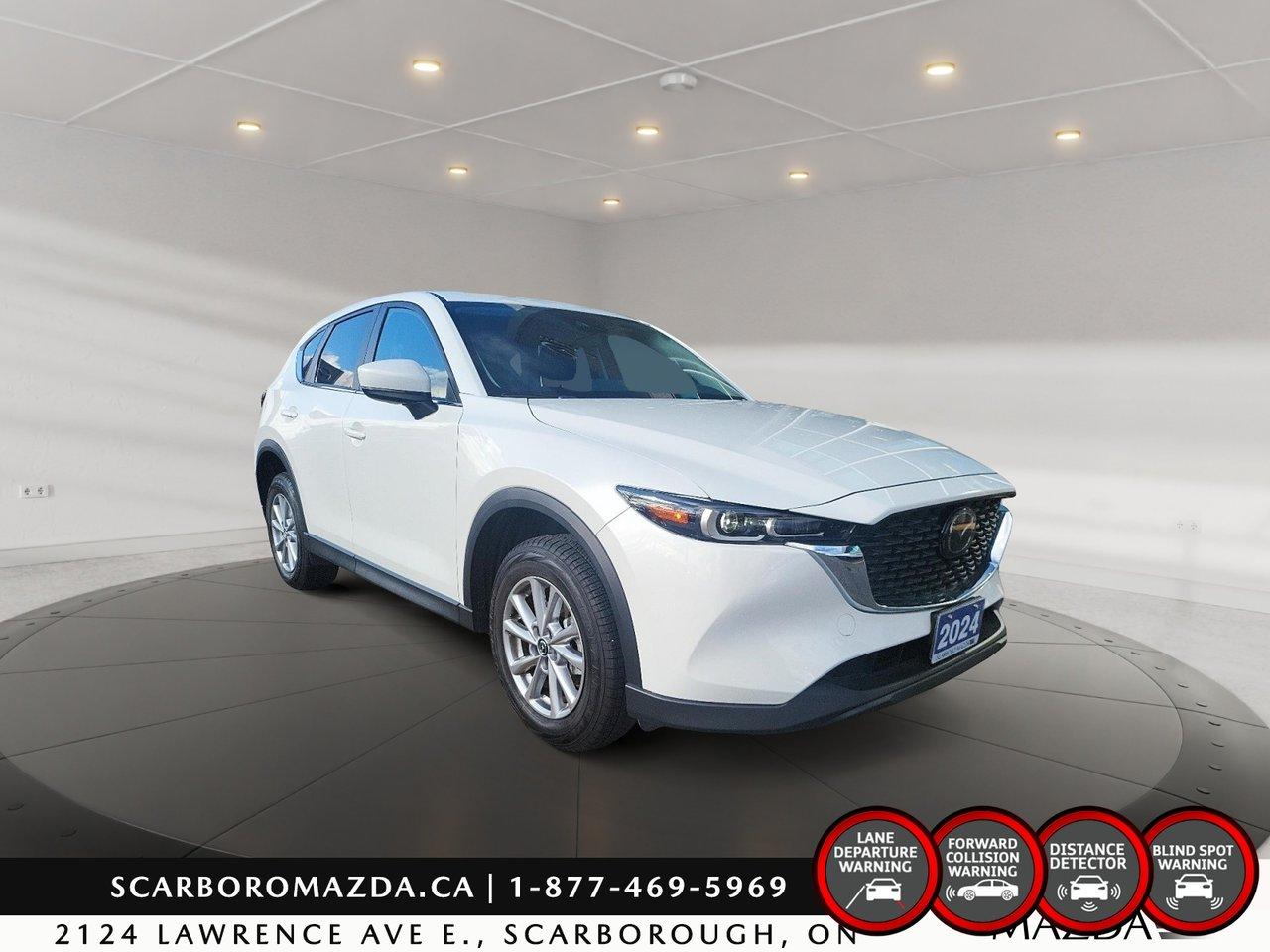 Used 2024 Mazda CX-5 AWD|LANE DEPARTURE|CLEAN CARFAX for sale in Scarborough, ON