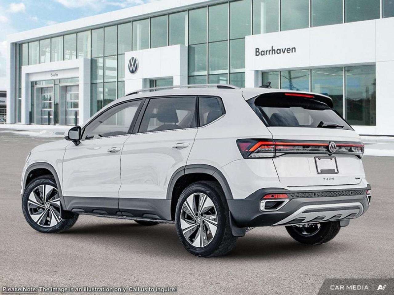 2025 Volkswagen Taos Highline  - Leather Seats Photo3