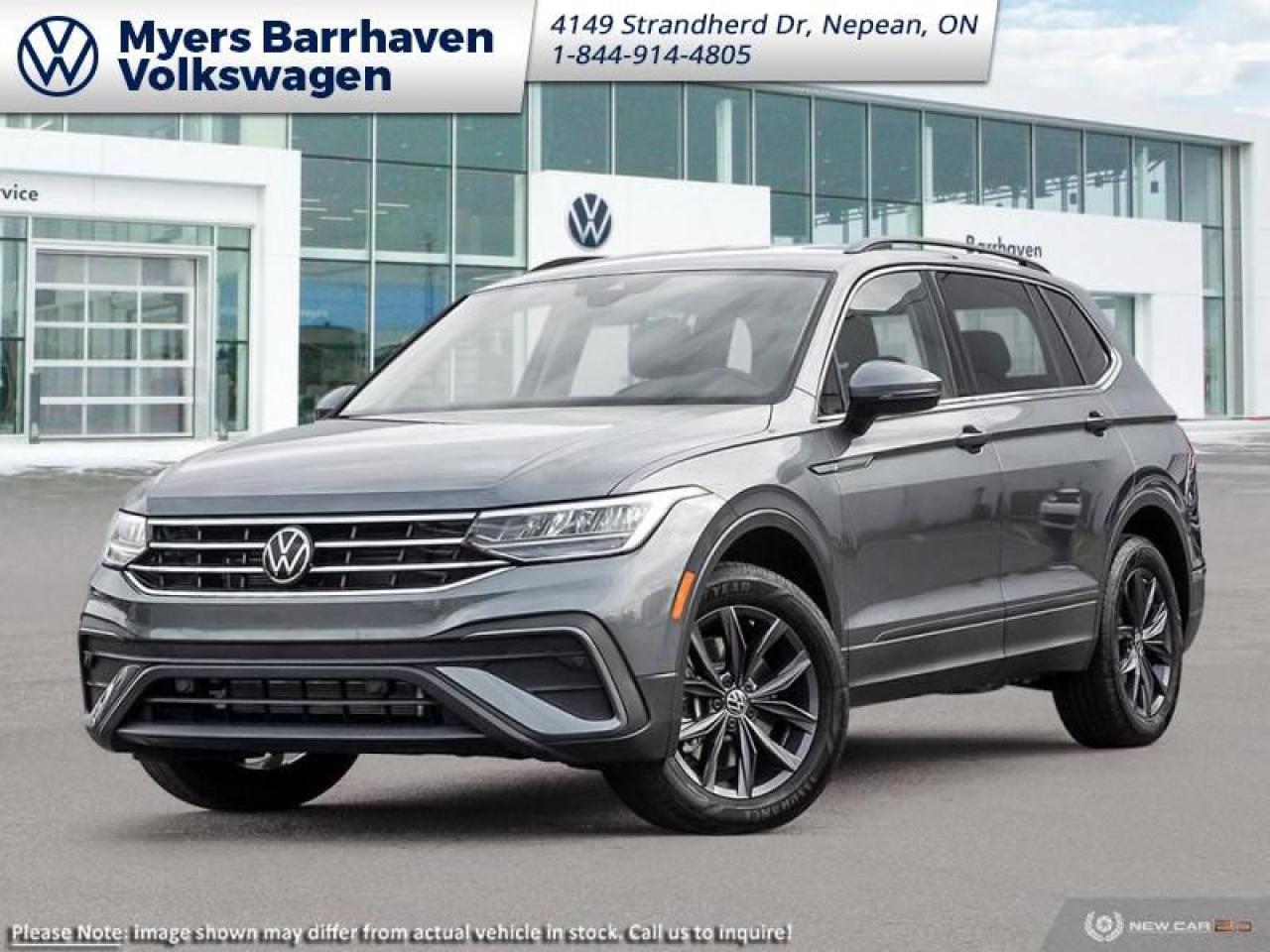 New 2024 Volkswagen Tiguan Comfortline  - Sunroof for sale in Nepean, ON