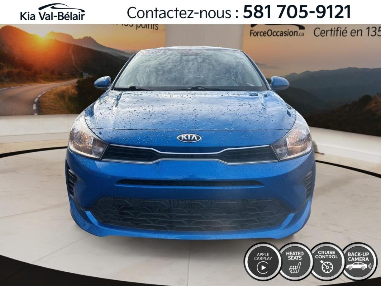 Used 2021 Kia Rio5 LX+ *SIÈGES CHAUFFANTS *CAMÉRA DE RECUL *BLUETOOTH for sale in Québec, QC