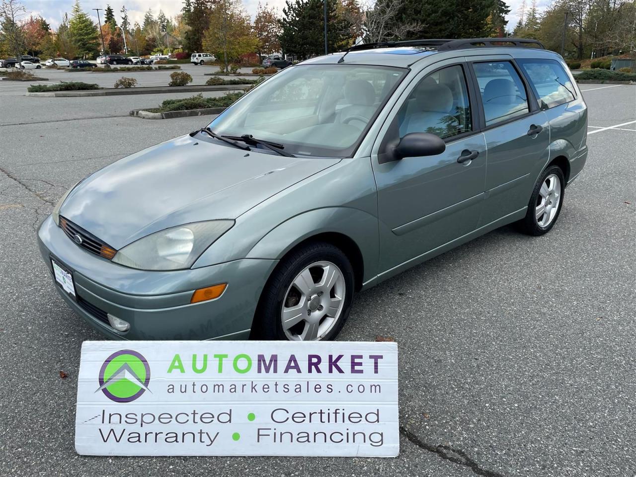 Used 2003 Ford Focus ZTW, SUNROOF, IN-HOUSE FINANCE, INSPECTED, WARRANTY for sale in Surrey, BC