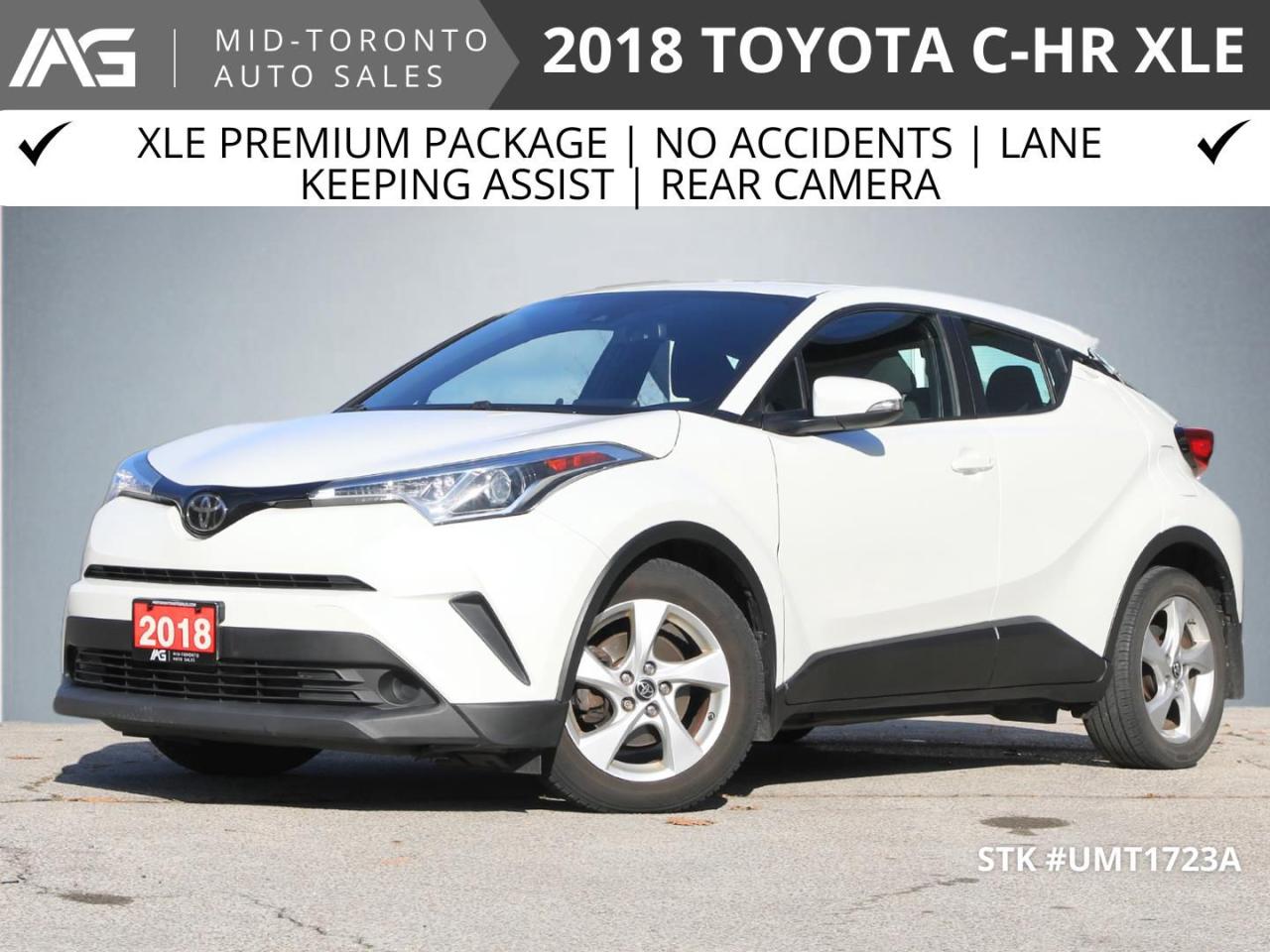 Used 2018 Toyota C-HR 2018 Toyota CH-R | XLE Premium Package - No Accidents - Lane Assist - Rear Camera - Alloy Wheels for sale in North York, ON