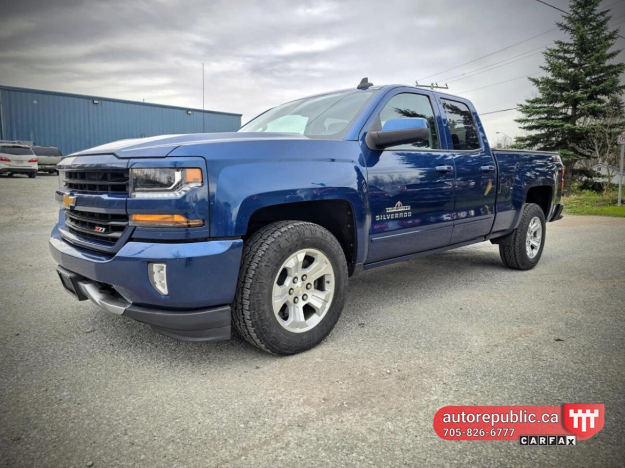 Used 2019 Chevrolet Silverado 1500 4x4 5.3L V8 6 Seater 6.5ft Box Certified Well Main for sale in Orillia, ON